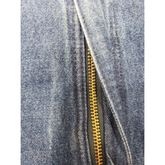 Carhartt Overalls Mens 38x32 Blue Denim 100% Cotton RN#14806 Pre Owned - Picture 6 of 13